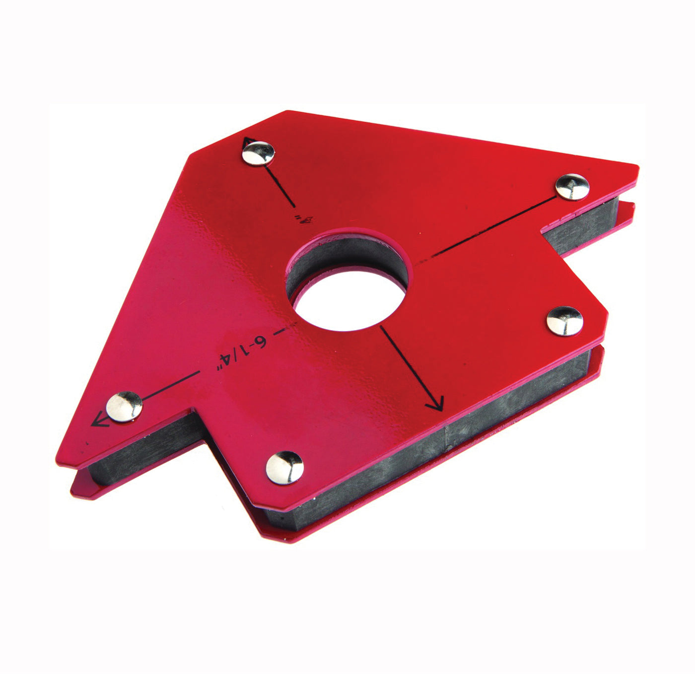 Forney 70717 Magnetic Welding Jig with Center Hole, 50 lb Max Pull Capacity