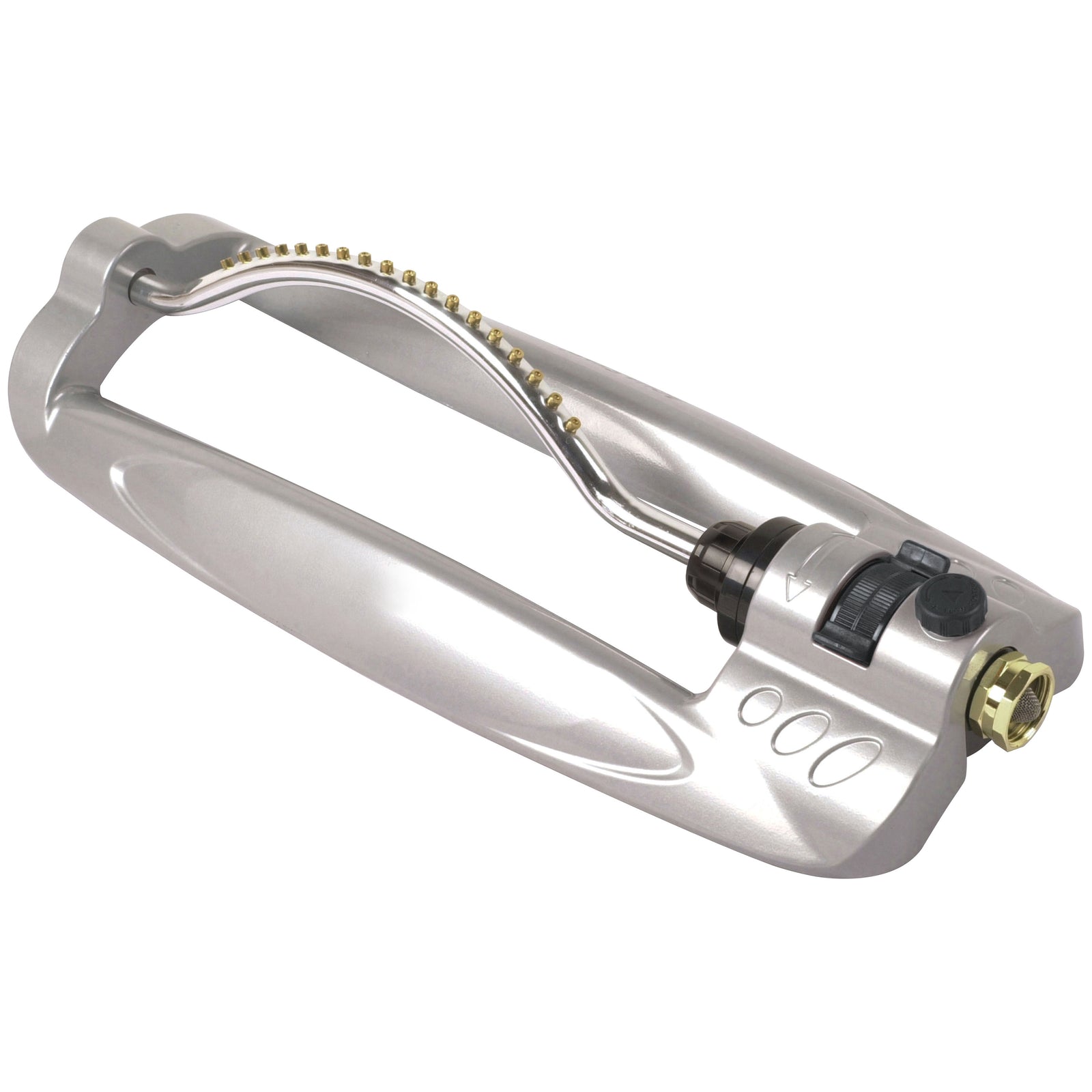 Landscapers Select YM18783 Lawn Sprinkler, Female, Rectangle, Aluminum