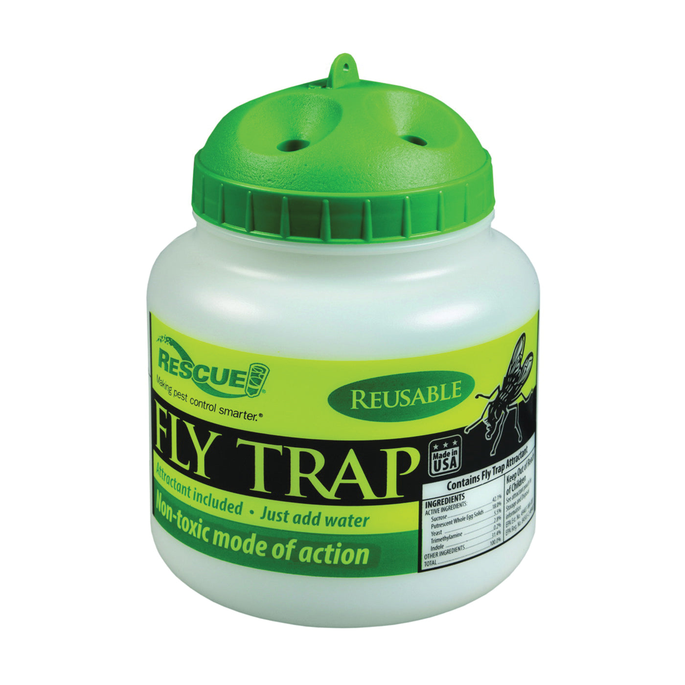 RESCUE FTR-SF4 Fly Trap Refill, Solid, Musty Refill Pack