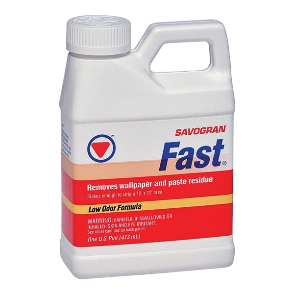 SAVOGRAN Concentrated Fast 10771 Wallpaper Remover, Liquid, Blue, 1 qt
