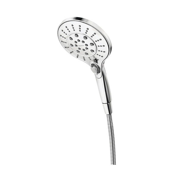 Moen Engage Series 26112 Spray Head Hand Shower, 1/2 in Connection, 2.5 gpm, 6-Spray Function, Metal, Chrome