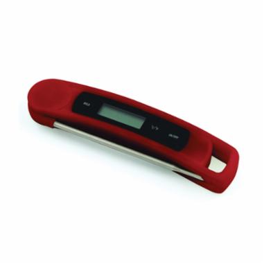 GrillPro 13855 Folding Thermometer, LED Digital Backlit Display