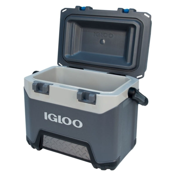 IGLOO BMX 00049782 Cooler, Polypropylene, Carbonite/Gray, 4 days Ice Retention