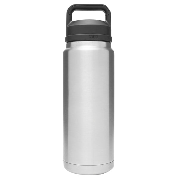 YETI Rambler 21071200022 Vacuum Insulated Bottle With Chug Cap, 26 oz Capacity, Stainless Steel, Coral