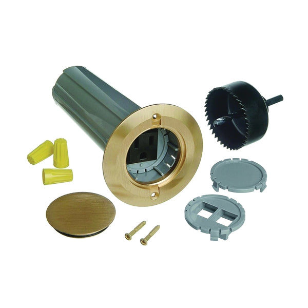 Carlon E971FBDI-2 Box, 7.02 in D, 1 -Gang, Non-Metallic Box