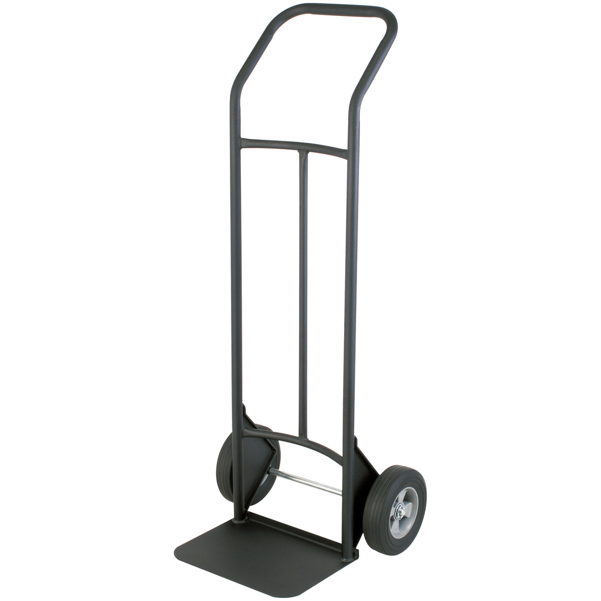 ProSource Hand Truck, 400 lb Weight Capacity, 14 in W x 10 in D Toe Plate, Black