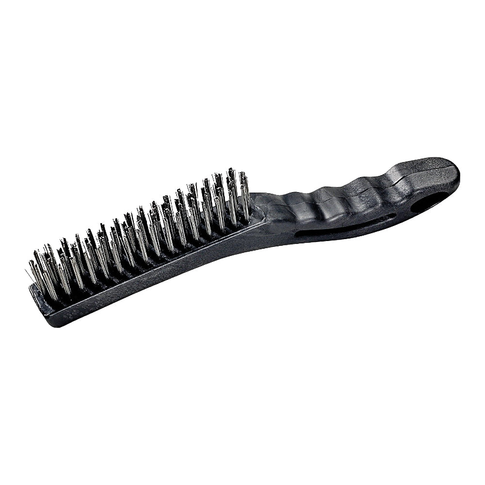 ProSource SJ3134 Wire Brush, Metallic Bristle, 3/4 in W Brush, 9-3/4 in OAL