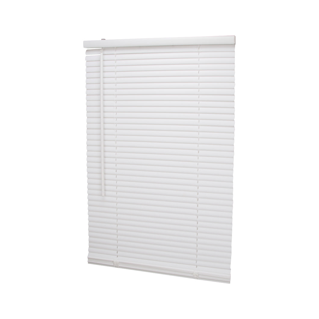 Simple Spaces PVCMB-1A Blind, 64 in L, 23 in W, Vinyl, White