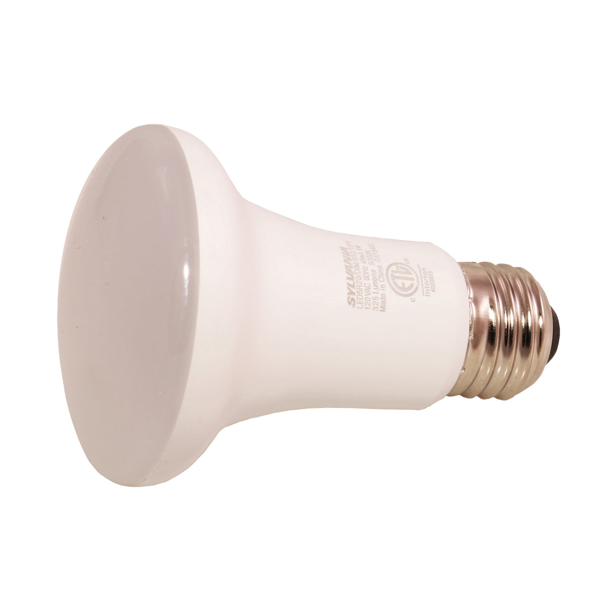 Sylvania 73991 LED Bulb, Flood/Spotlight, R20 Lamp, 35 W Equivalent, E26 Lamp Base, Dimmable, Cool White Light