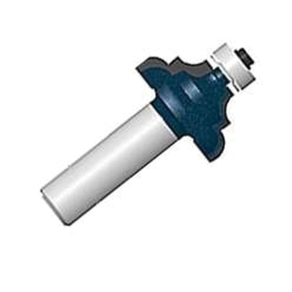 Bosch 85604MC Router Bit, 1-3/8 in Dia Cutter, 2-1/4 in OAL, 1/4 in Dia Shank, 1-Cutter, Steel