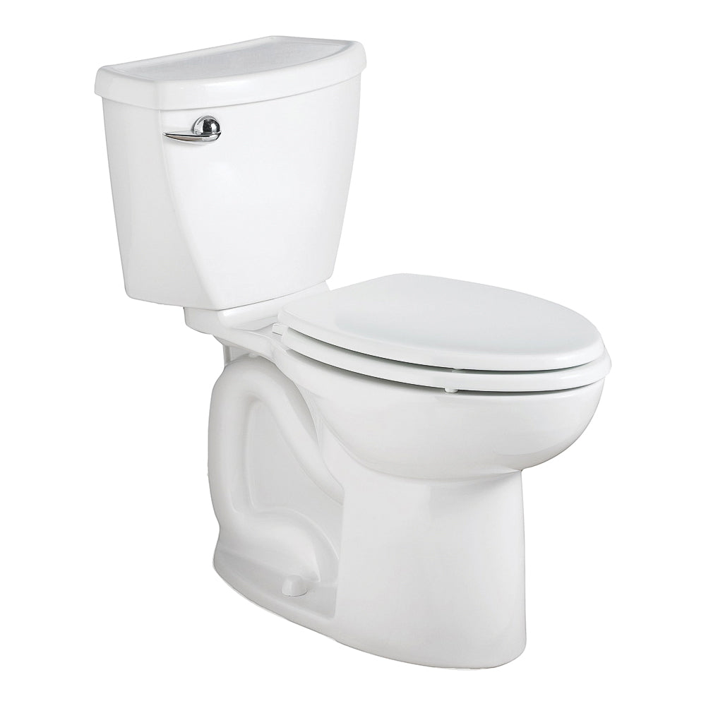 American Standard Cadet 3 Series 3378.128ST.020 ADA Elongated Toilet, Elongated Bowl, 1.28 gpf Flush, 12 in Rough-In