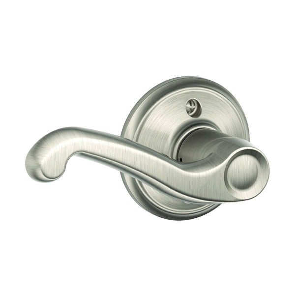 Schlage Flair Series F170VFLA619LH Dummy Lever, Zinc, Satin Nickel