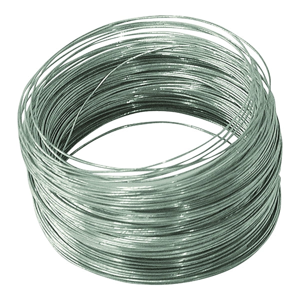 HILLMAN 50138 Utility Wire, 100 ft L, 28 Gauge, Galvanized Steel