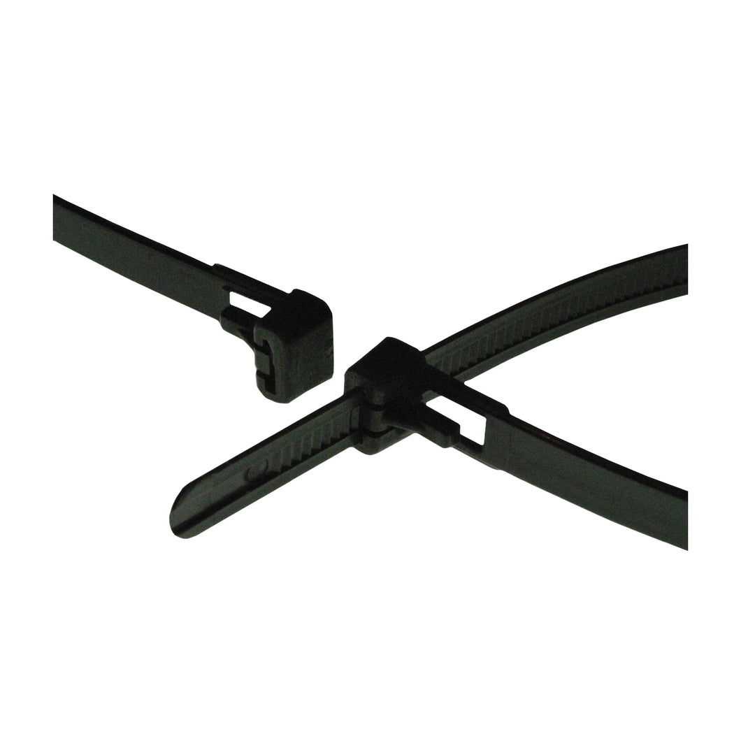 ACT AR-08-50-RL-0-15 Cable Tie, Nylon, Black