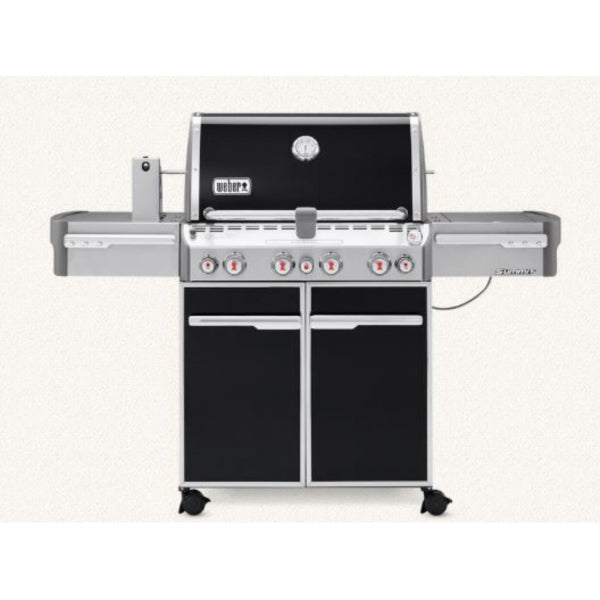 Weber SUMMIT E-470, 7171001, Liquid Propane, 4 -Burner, Steel Body, Black