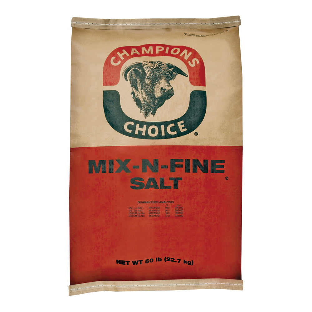Champion&#39;s Choice 100012682 Livestock Salt, 50 lb Bag