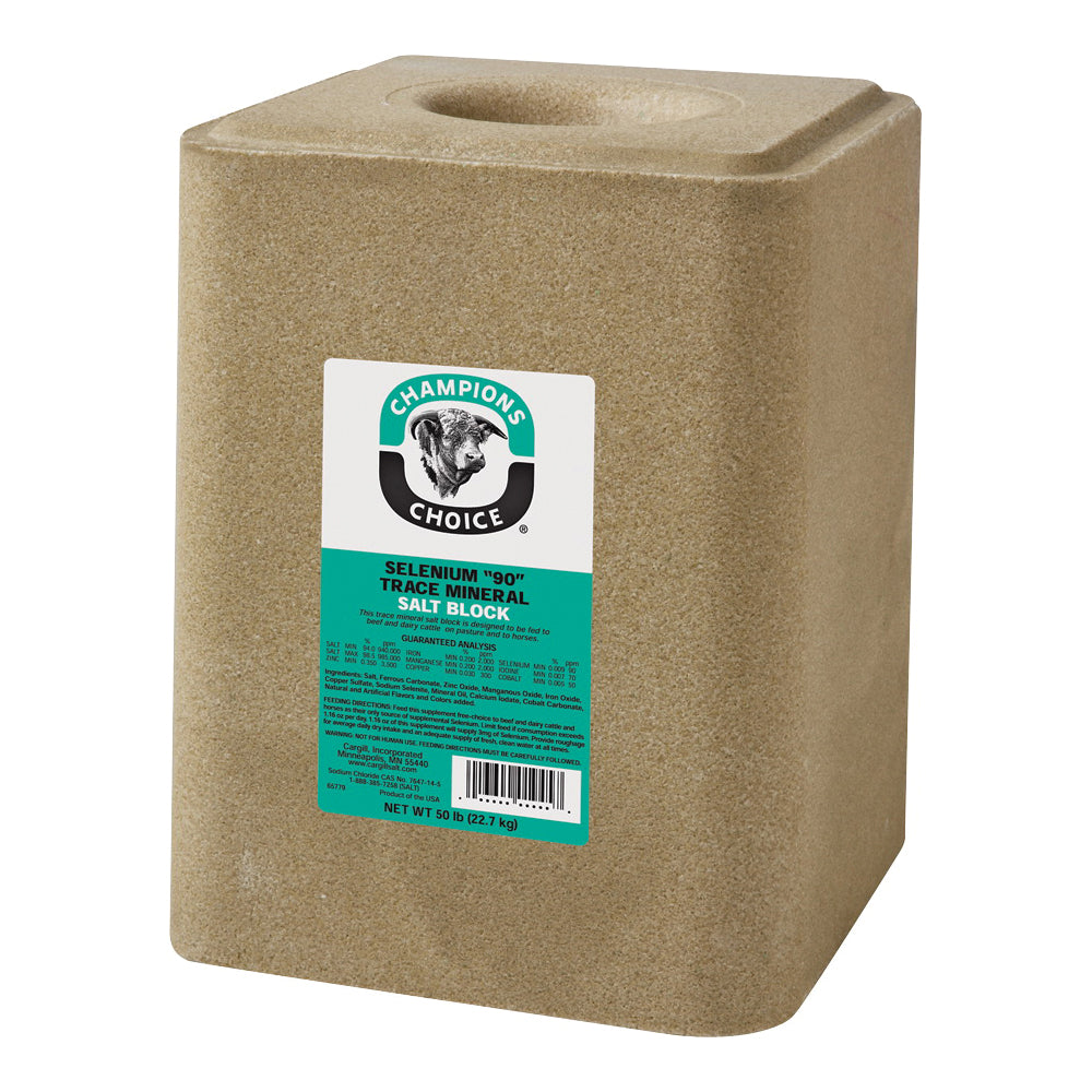 Champion&#39;s Choice Selenium 90 100012623 Trace Mineral Salt, 50 lb