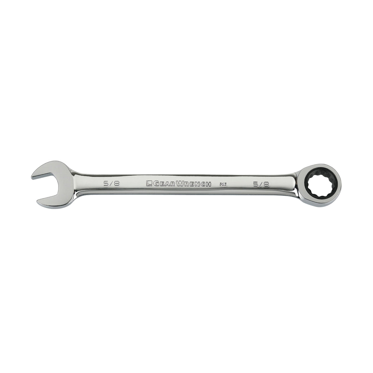 GearWrench 9028D Combination Wrench, SAE, 7/8 in Head, 11.476 in L, 12-Point, Steel, Chrome, Standard Handle