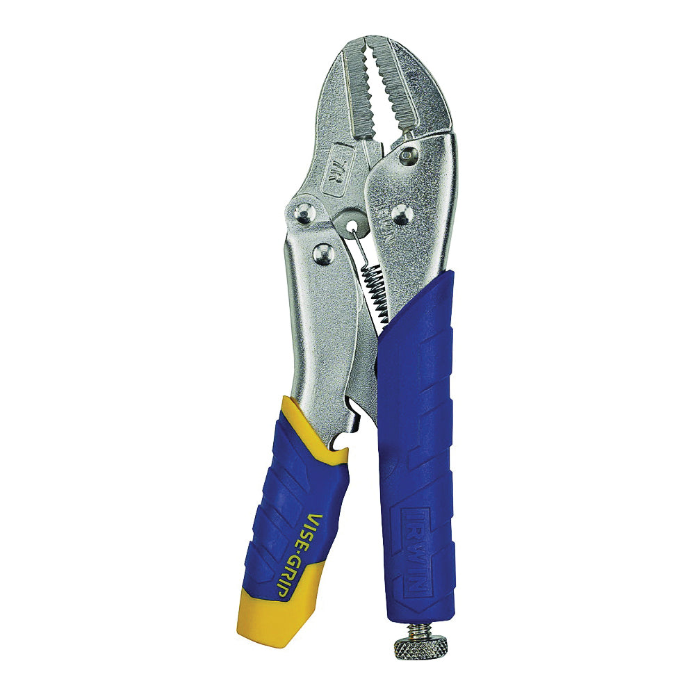 IRWIN Fast Release Series 4935581 Locking Plier, 5 in OAL, 1-1/8 in Jaw Opening, Ergonomic Handle, 3/8 in W Jaw