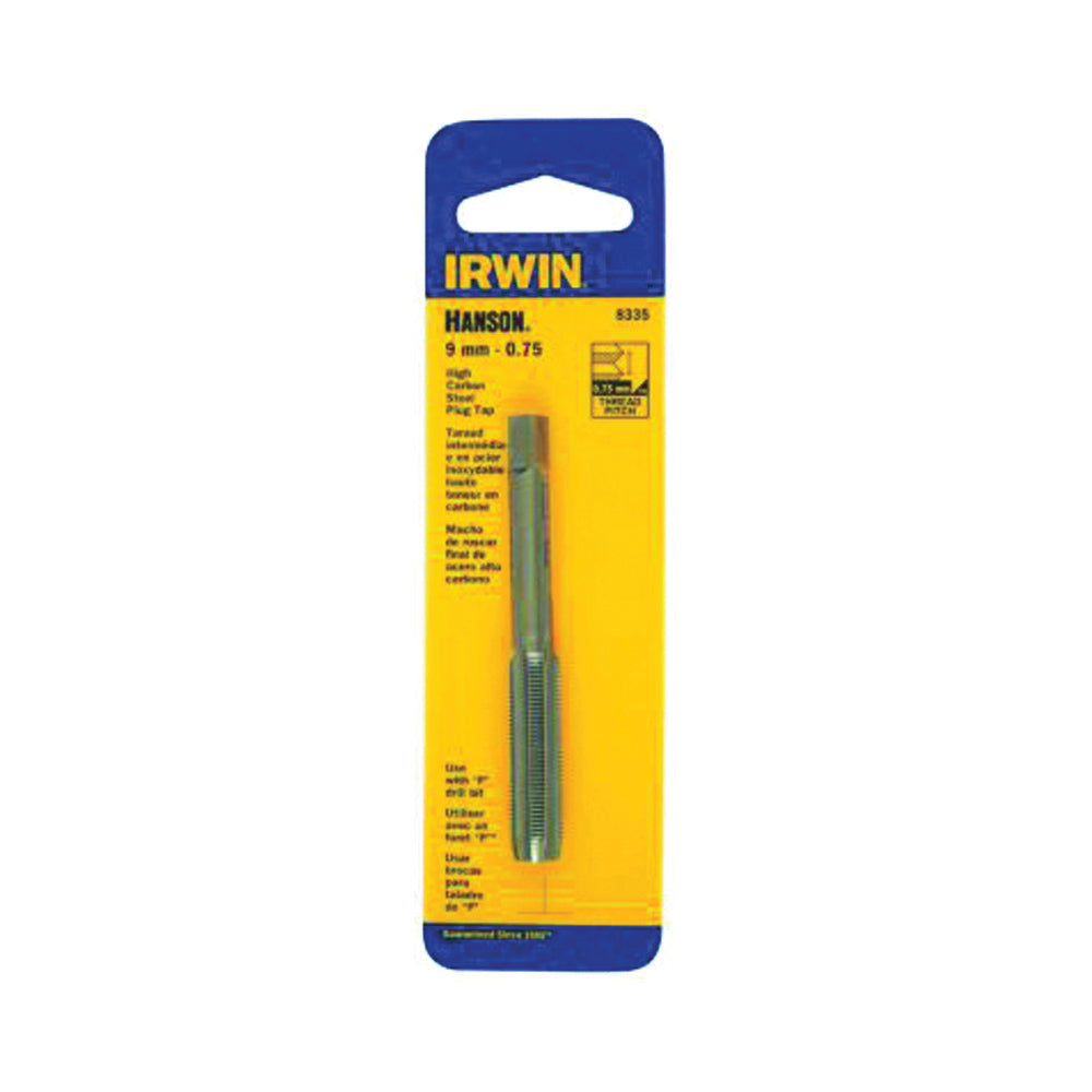 IRWIN 8331 Thread Tap, 7 mm- 1 Thread, Plug Tap Thread, 4-Flute, HCS