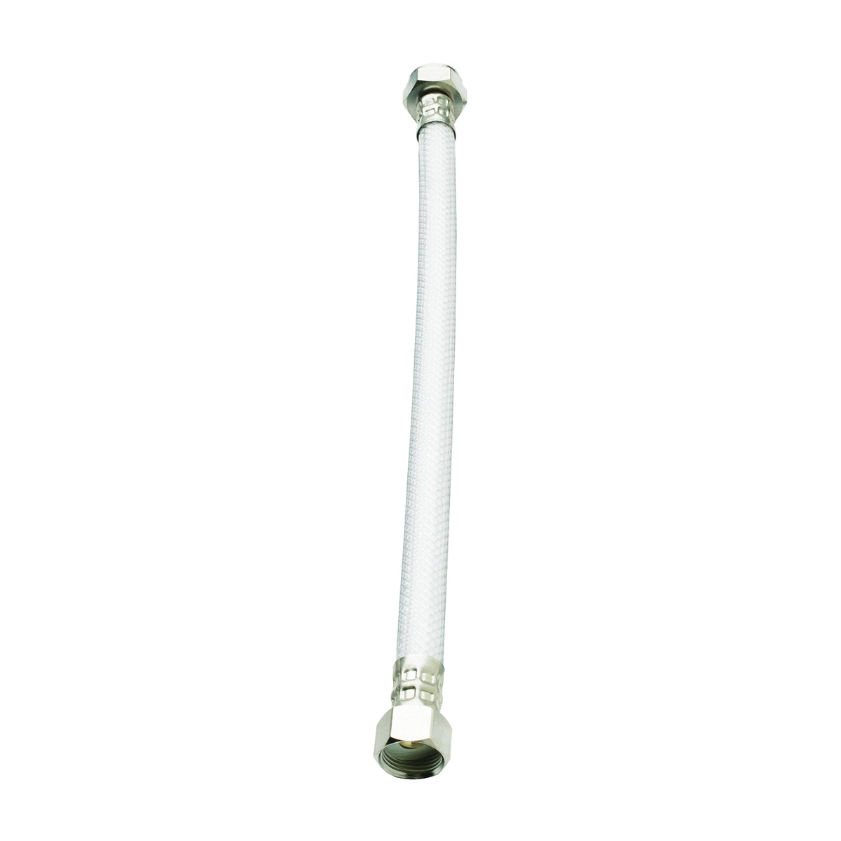 Plumb Pak EZ Series PP23849 Sink Supply Tube, 1/2 in Inlet, Flare Inlet, 1/2 in Outlet, FIP Outlet, 30 in L