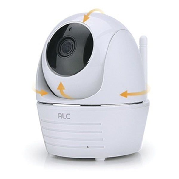 ALC AWF33-S2 Wi-Fi Security Camera, 90 deg View, 1080 pixel Resolution, Night Vision: 35 ft, White, Wall Mounting