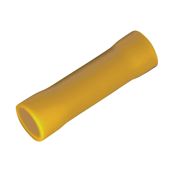 GB 20-126 Butt Splice Connector, 600 V, 12 to 10 AWG Wire, Yellow