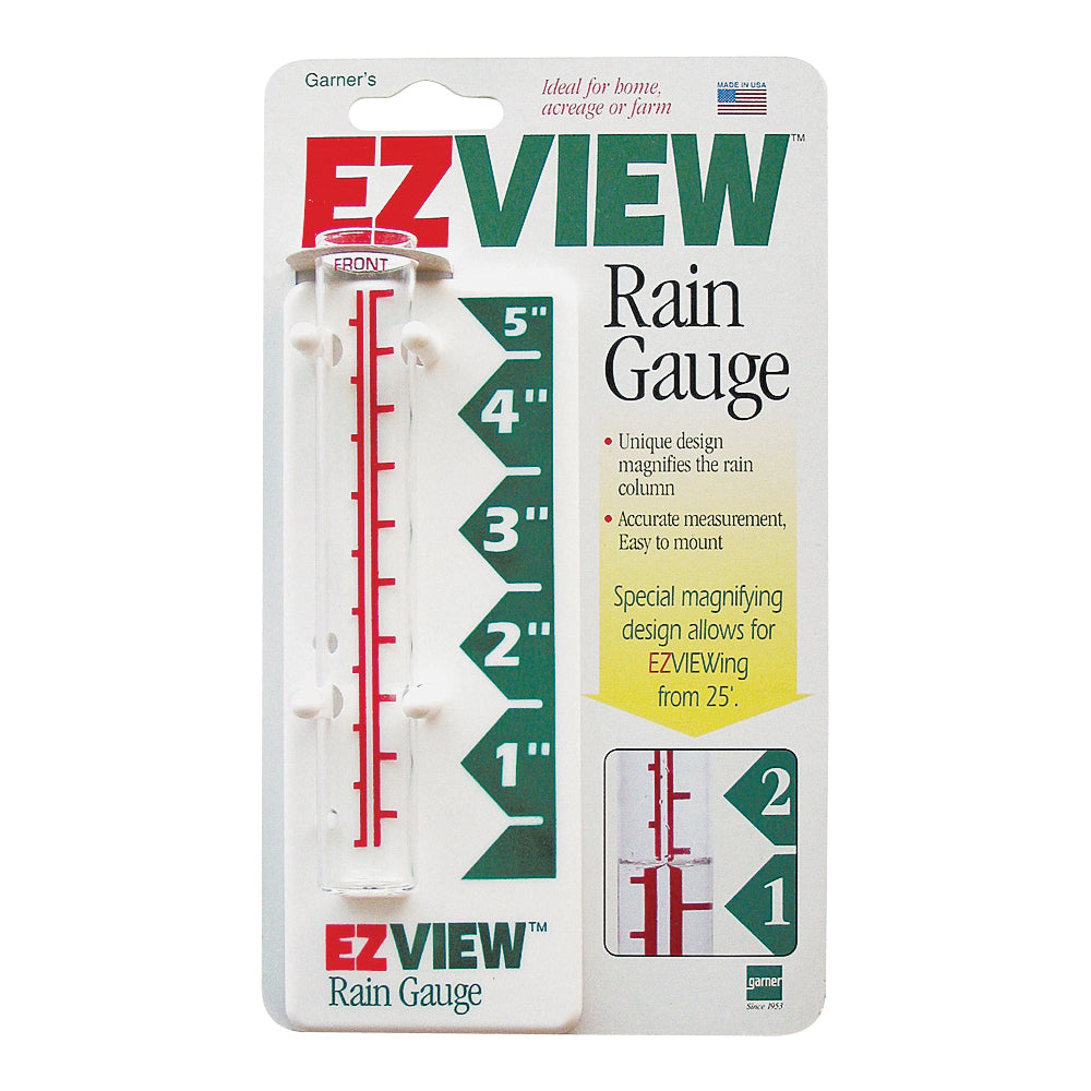 EZView 0080119 Rain Gauge, 5 in
