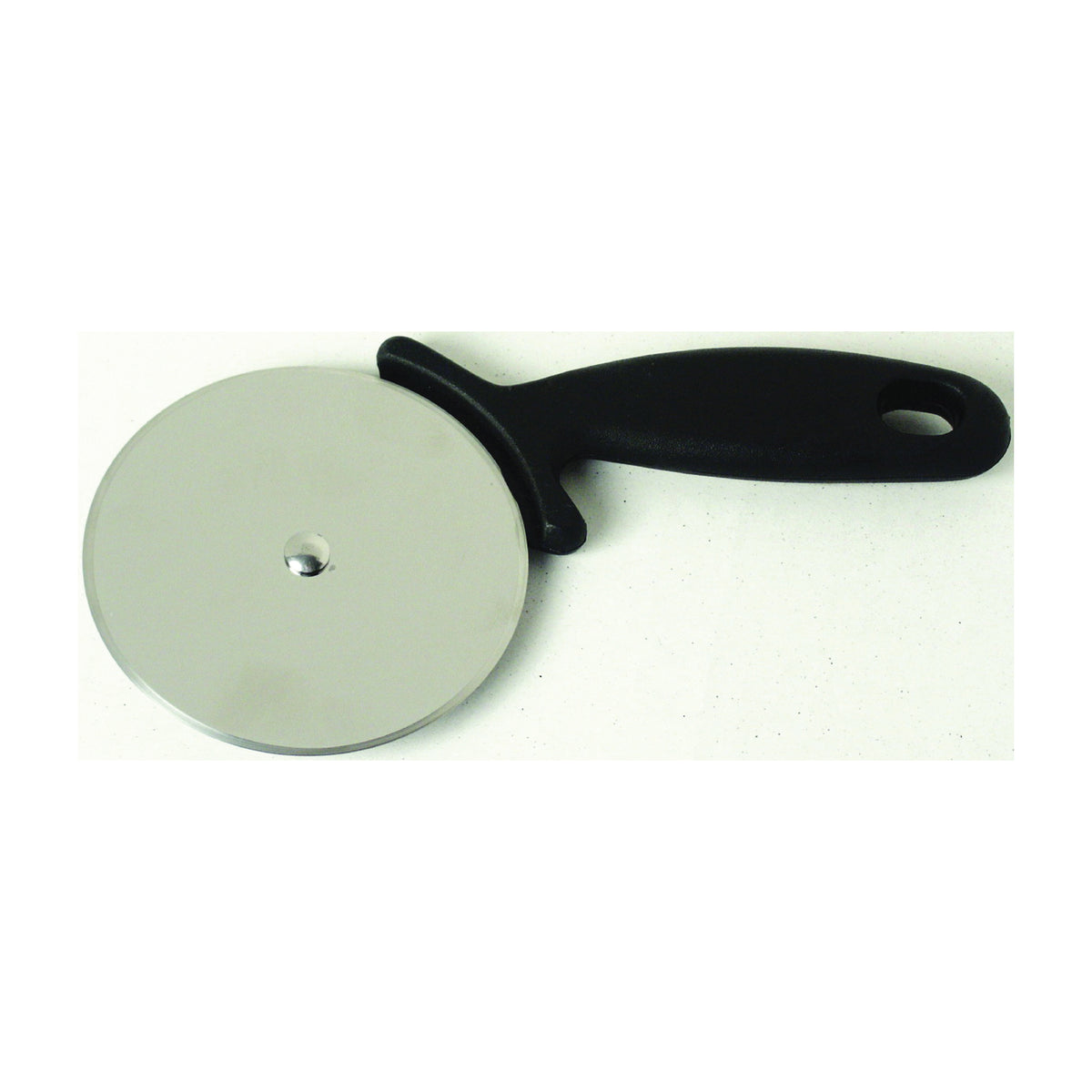 CHEF CRAFT 21370 Pizza Cutter, Stainless Steel Blade, Black Handle, Dishwasher Safe: Yes