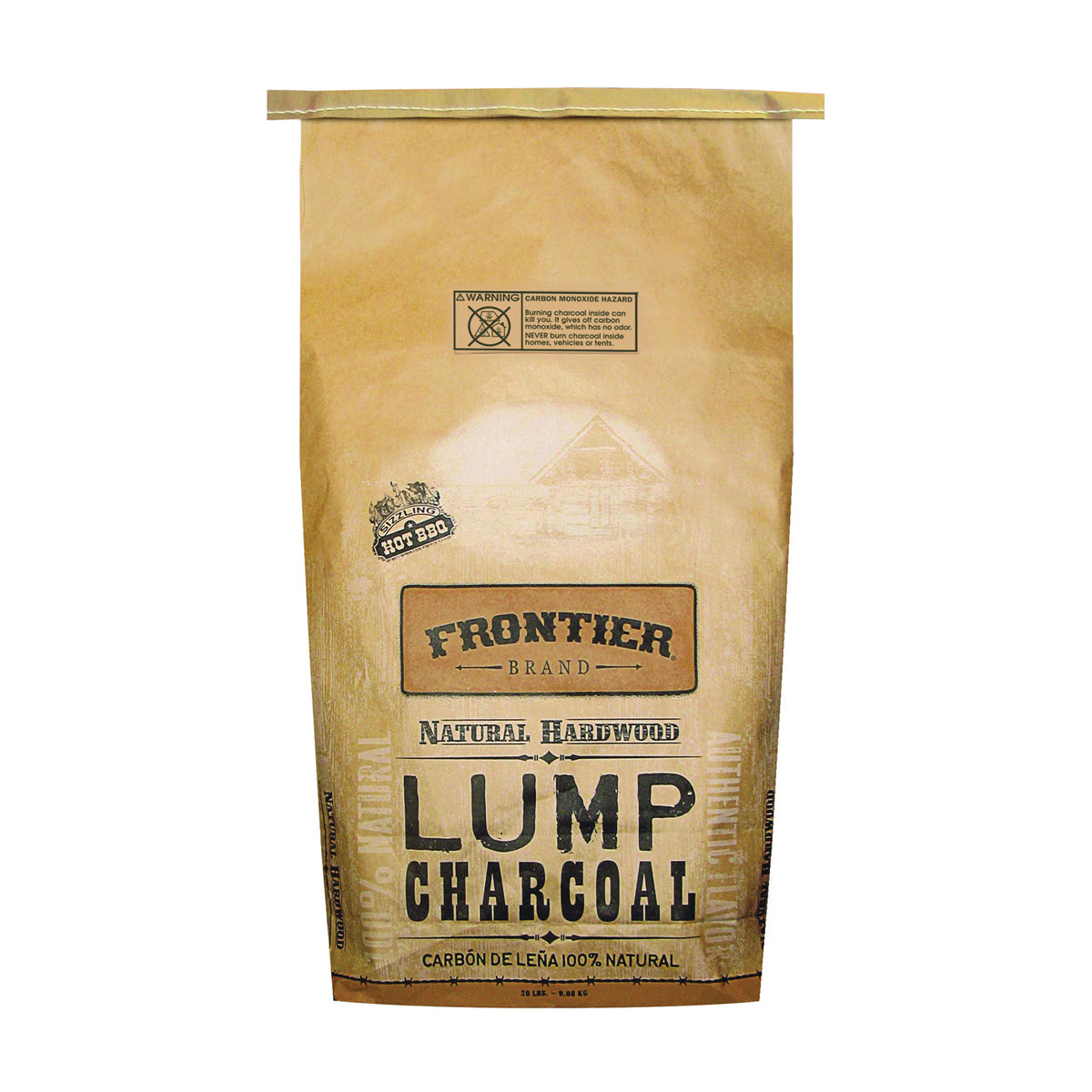 ROYAL OAK LCID20 Lump Charcoal, 20 lb Bag