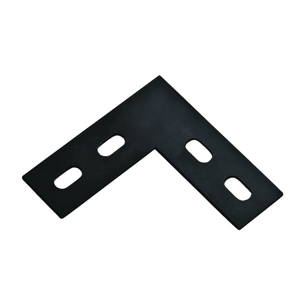 National Hardware 1175BC Series N351-505 Corner Brace, 6-1/2 in L, 1-1/2 in W, 1-1/2 in H, Steel, Powder-Coated