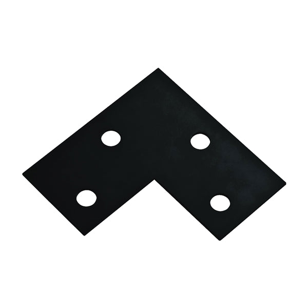 National Hardware 1176BC Series N351-506 Corner Brace, 6 in L, 3 in W, 6 in H, Steel, Powder-Coated, 1/8 Thick Material