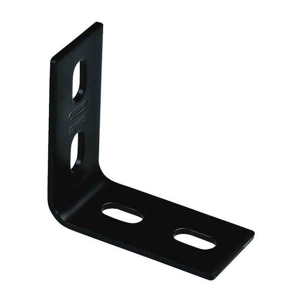 National Hardware 1151BC Series N351-463 Corner Brace, 3.1 in L, 1-1/2 in W, 3.1 in H, Steel, Powder-Coated