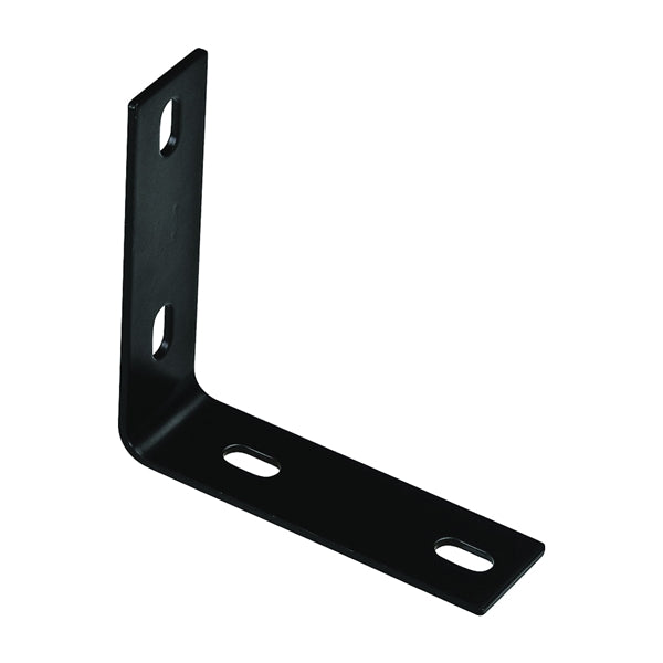 National Hardware 1151BC Series N351-464 Corner Brace, 5.1 in L, 1-1/2 in W, 5.1 in H, Steel, Powder-Coated