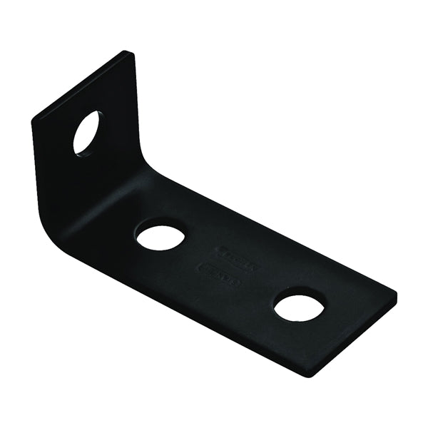 National Hardware 1152BC Series N351-477 Corner Brace, 3-1/2 in L, 1-1/2 in W, 1.6 in H, Steel, Powder-Coated