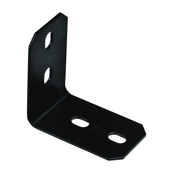 National Hardware 1156BC Series N351-500 Corner Brace, 4.9 in L, 3 in W, 4.9 in H, Steel, 1/8 Thick Material