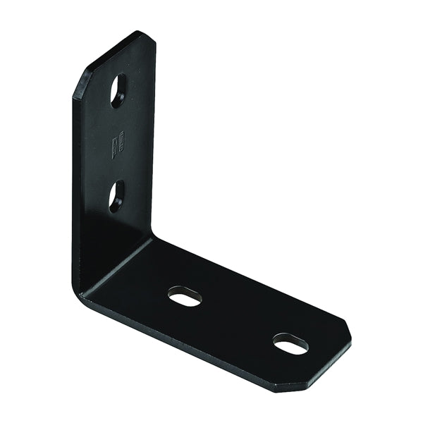 National Hardware 1157BC Series N351-501 Corner Brace, 6-1/4 in L, 3 in W, 6-1/4 in H, Steel, Powder-Coated
