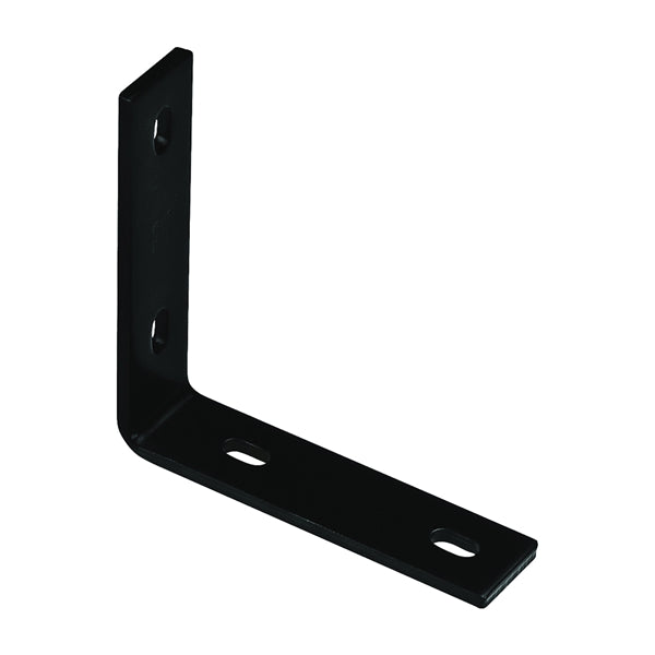National Hardware 1151BC Series N351-466 Corner Brace, 6-1/4 in L, 1-1/2 in W, 6-1/4 in H, Steel, Powder-Coated