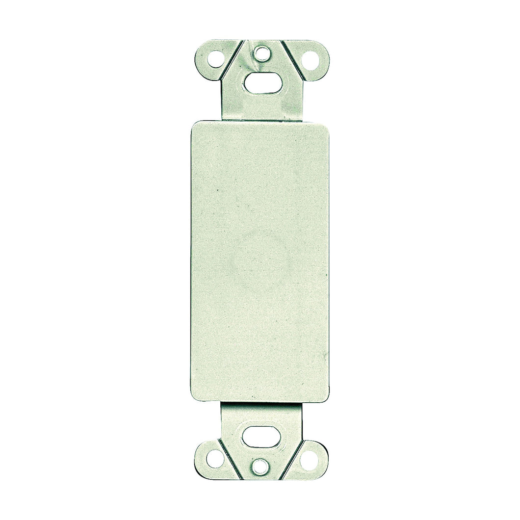 Eaton Wiring Devices 2160W-BOX Wallplate Adapter, 5-1/4 in L, 3-1/2 in W, 5/64 in Thick, 1 -Gang, Polycarbonate