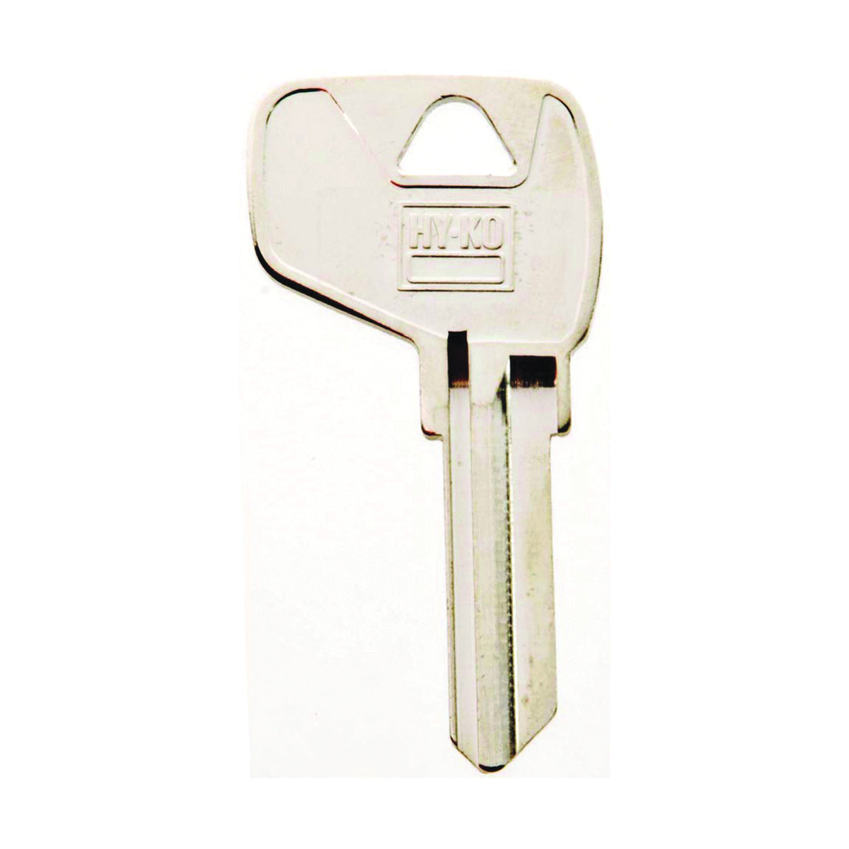 HY-KO 11010MD17 Key Blank, Brass, Nickel, For: Master Cabinet, House Locks and Padlocks