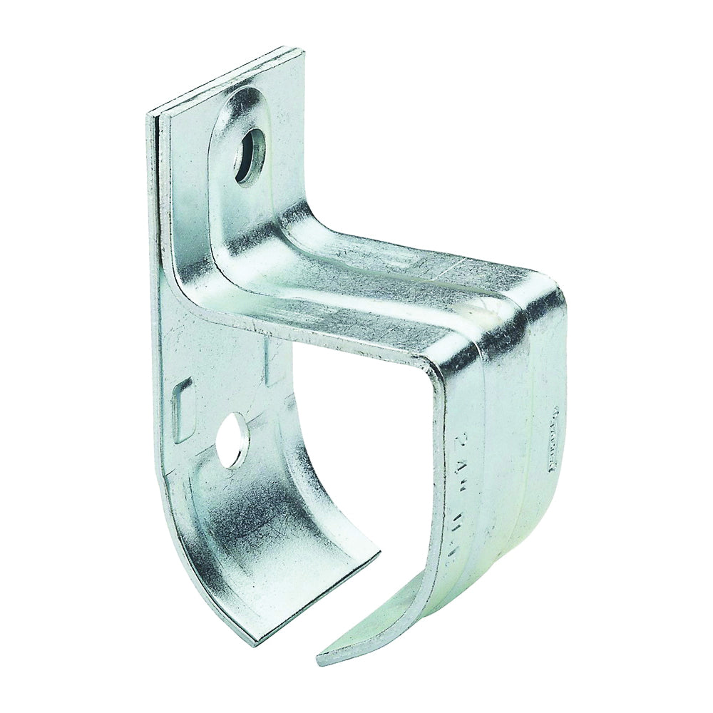 National Hardware N100-006 Round Rail Bracket, Steel, Zinc