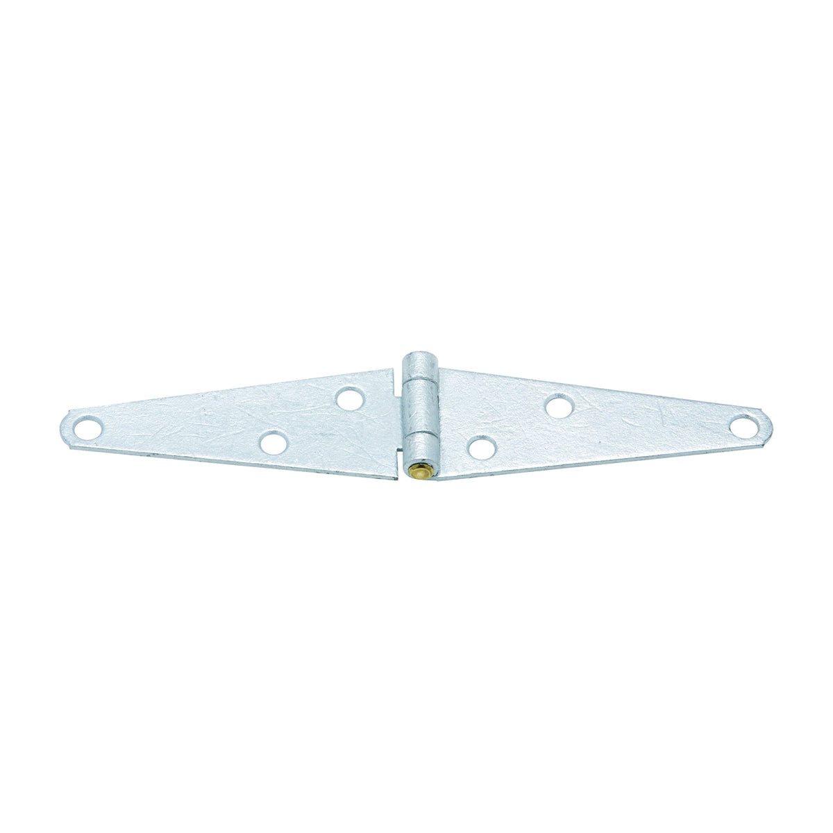 National Hardware N128-249 Strap Hinge, 1.61 in W Frame Leaf, Steel, Screw Mounting, 60 lb