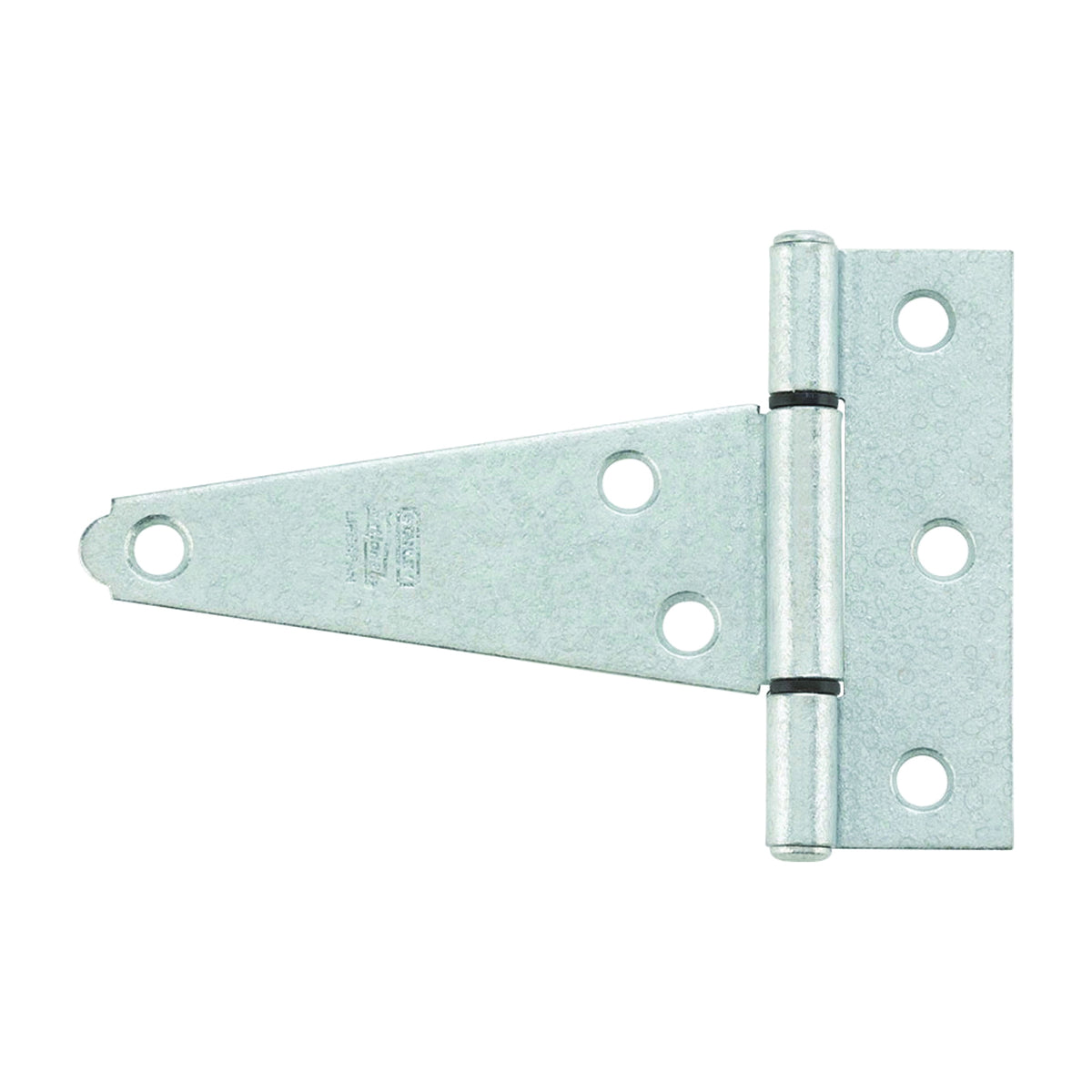 National Hardware N129-338 T-Hinge, Galvanized Steel, Tight Pin, 60 lb