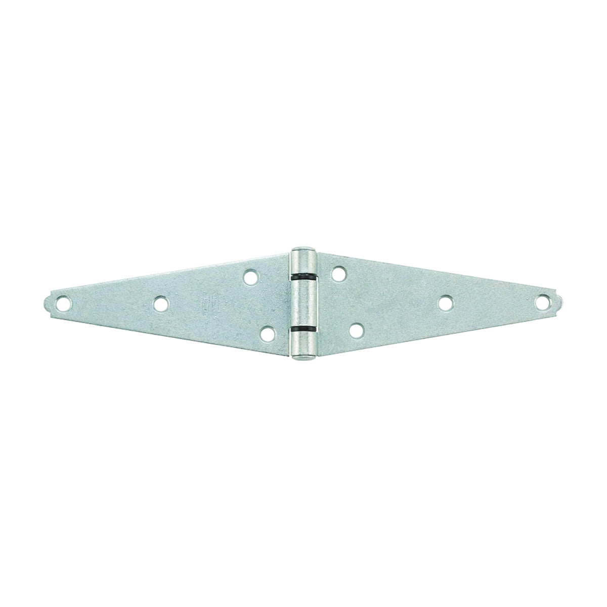National Hardware N128-322 Strap Hinge, 2.43 in W Frame Leaf, Steel, Screw Mounting, 20 lb