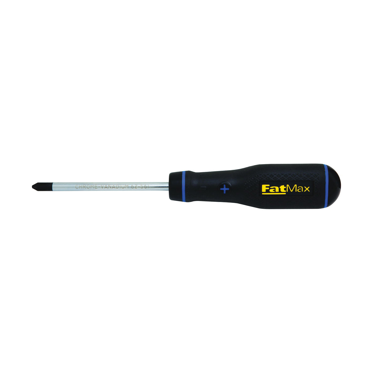 STANLEY 62-561 Screwdriver, #2 Drive, Phillips Drive, 9 in OAL, 4 in L Shank, Nylon Handle, Quad-Lobe Handle