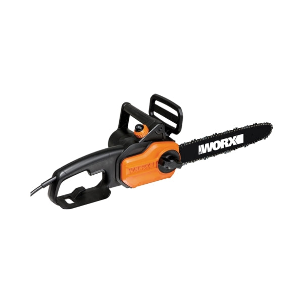 WORX WG305 Chainsaw, 8 A, 120 V, 28 in Cutting Capacity, 14 in L Bar/Chain, 3/8 in Bar/Chain Pitch