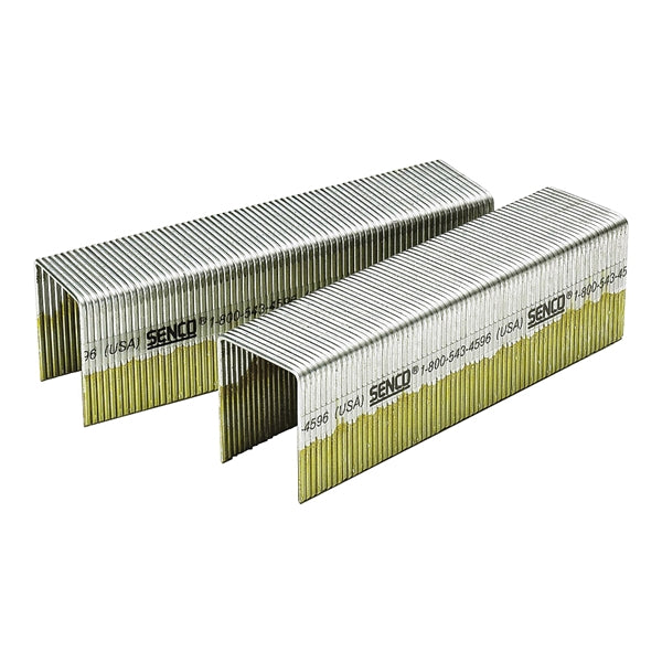 SENCO N19BAB Wire Staple, 7/16 in W Crown, 1-3/4 in L Leg, 16 Gauge, Galvanized