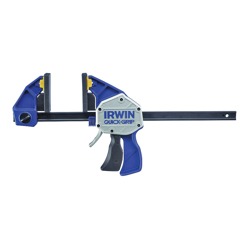 IRWIN QUICK-GRIP 1964713/2021418N Bar Clamp/Spreader, 600 lb, 18 in Max Opening Size, 3-5/8 in D Throat