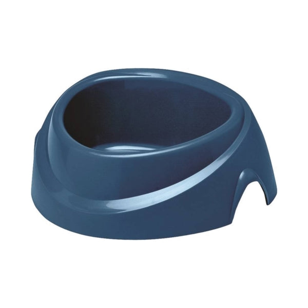 PETMATE 23182 Pet Feeding Bowl, 15.8 in Dia, Giant, 18 Cups Volume, Pearl Peacock/White