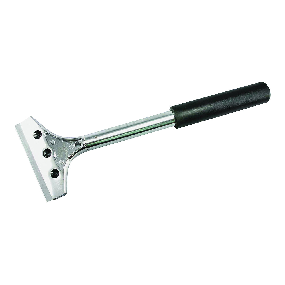 Richard 19424 Floor Scraper, 4 in W Blade, Metal Blade, Cushion-Grip Handle